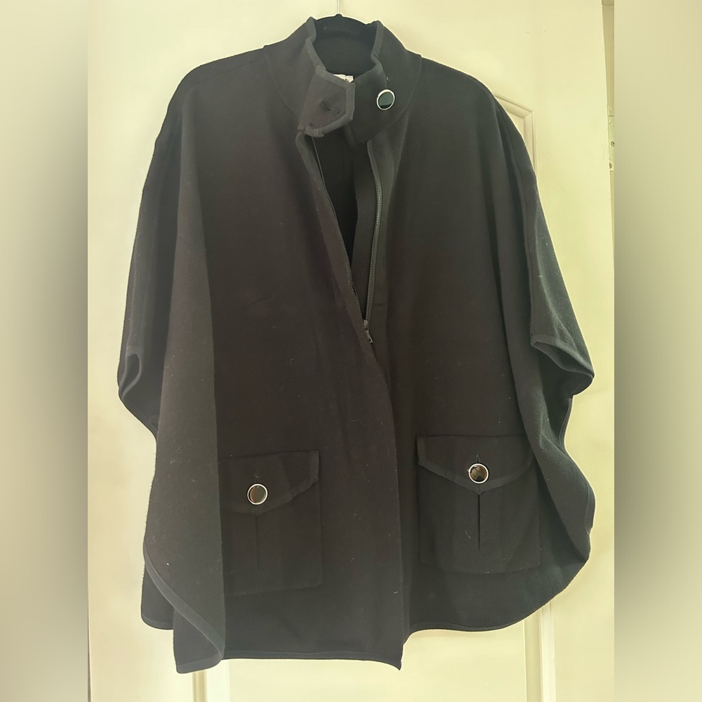 Anne Klein Zippered Cape